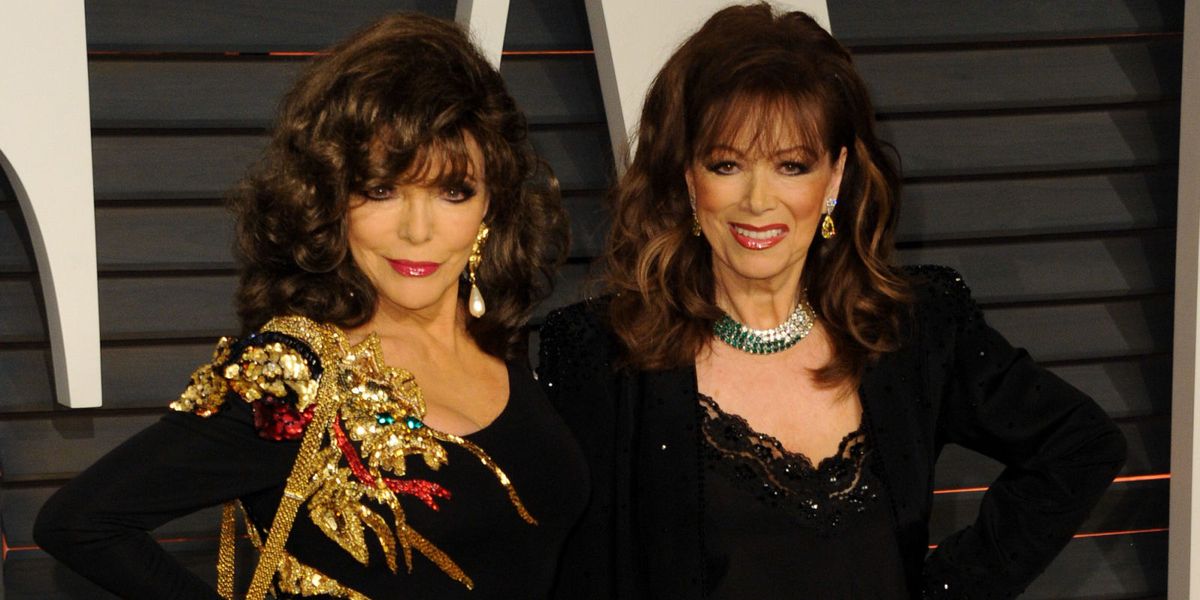 Joan Collins And Jackie Collins Actress Remembers Novelist Sister In Essay