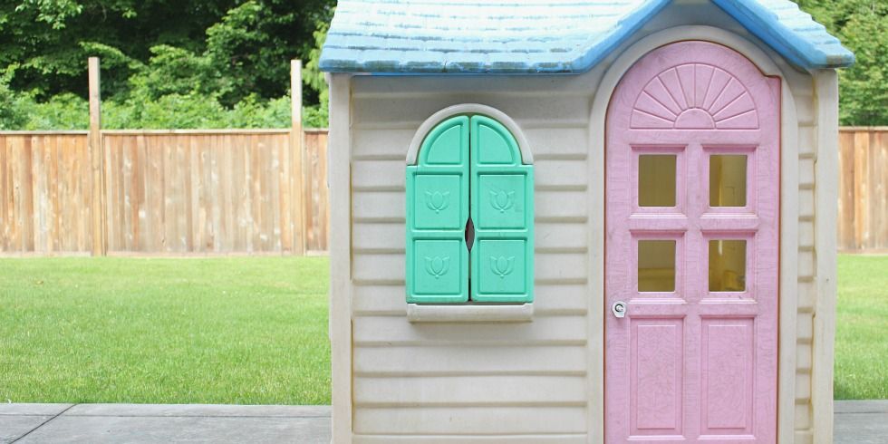 little tikes pink playhouse