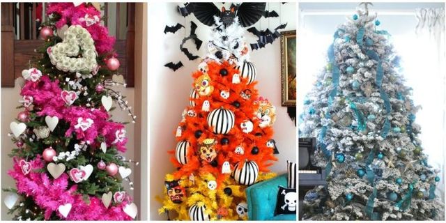 Holiday Trees to Decorate Your Home All Year  Holiday Tree DIY