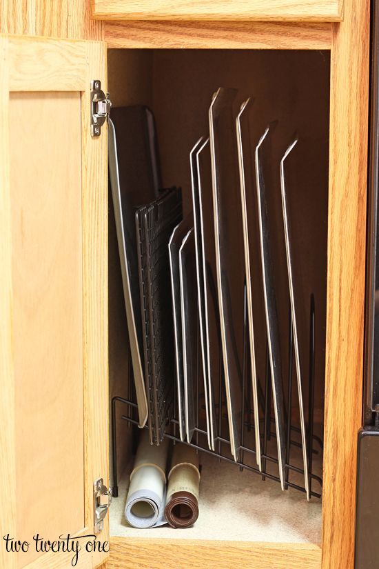 cookie sheet storage