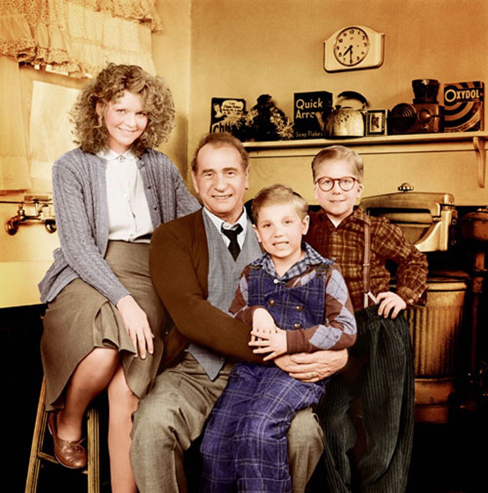 The Parker family from 