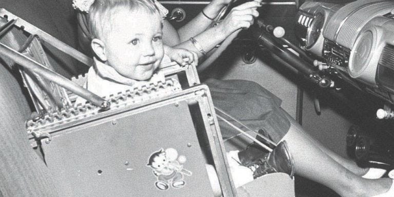 History Of Car Seats The Evolution Seat History Of Car Seats The Evolution, When Did Car Seats Become Law In Canada