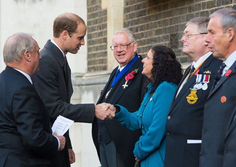 Prince William Consoles Widowed Mom of Four - Remembering Princess Diana