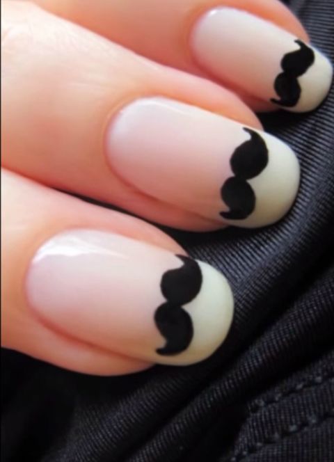 Finger, Skin, Nail, Style, Nail care, Pattern, Nail polish, Manicure, Black, Thumb, 