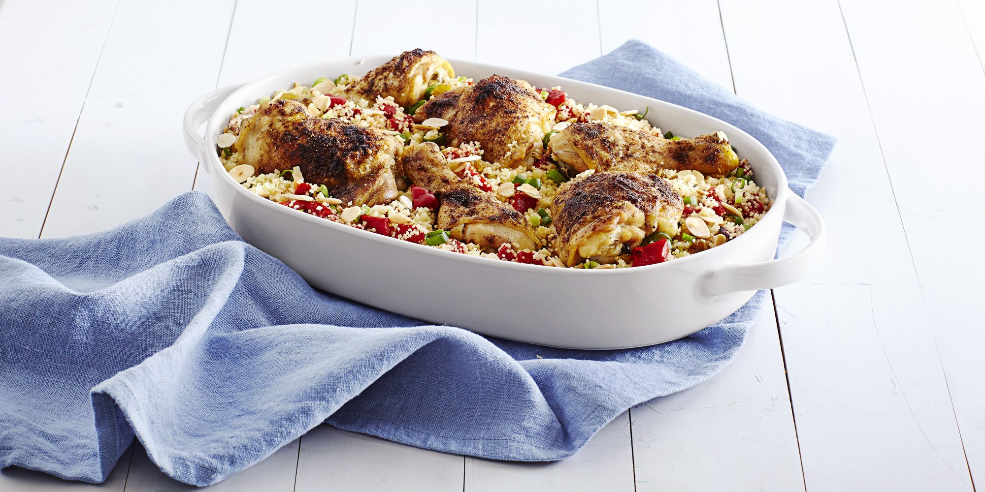 Moroccan-Spiced Chicken and Couscous-image