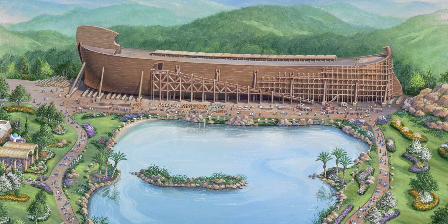 Giant Noah S Ark Is Under Construction In Kentucky Ark Encounter