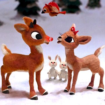 a scene from rudolph the red nosed reindeer, a good housekeeping pick for best christmas movies for kids