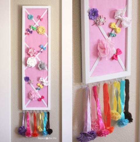 aufbewahrung haarschmuck organize haarspangen hairbow barrette fanciful