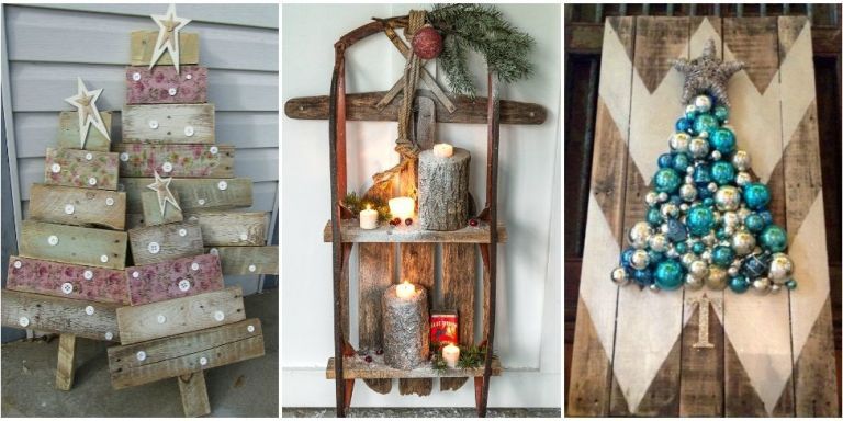 christmas ideas with pallets