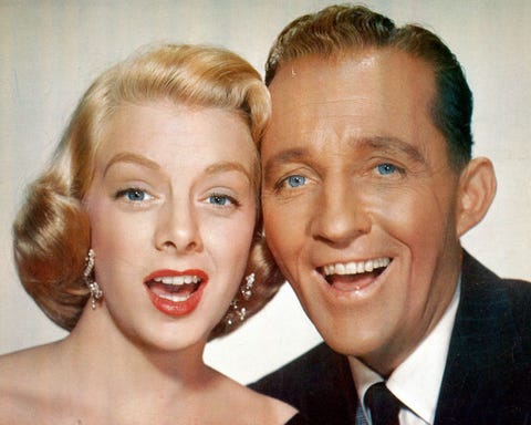 rosemary clooney and bing crosby cheek to cheek in a scene from the film white - Where Was White Christmas Filmed rosemary clooney and bing crosby cheek to cheek in a scene from the film white - Where Was White Christmas Filmed