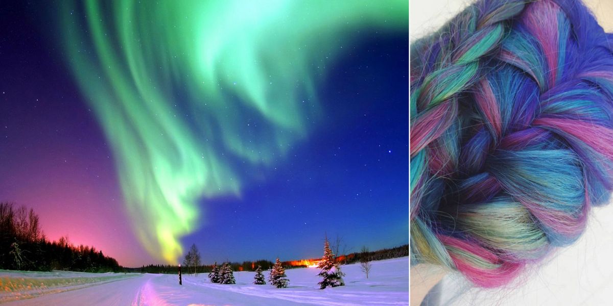 Aurora Borealis Hair Is New Hair Color Trend — Aurora 