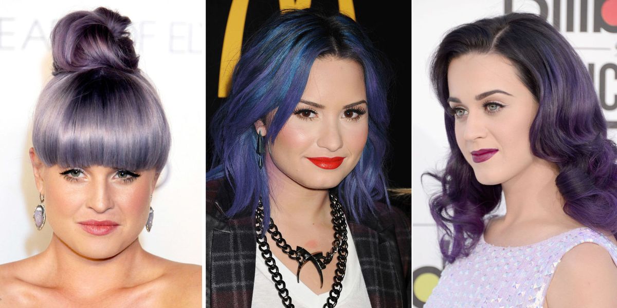 22 Beautiful Purple Hair Color Ideas Purple Hair Dye Inspiration