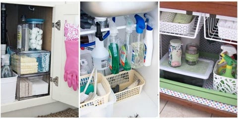 Under The Sink Organization Bathroom And Kitchen