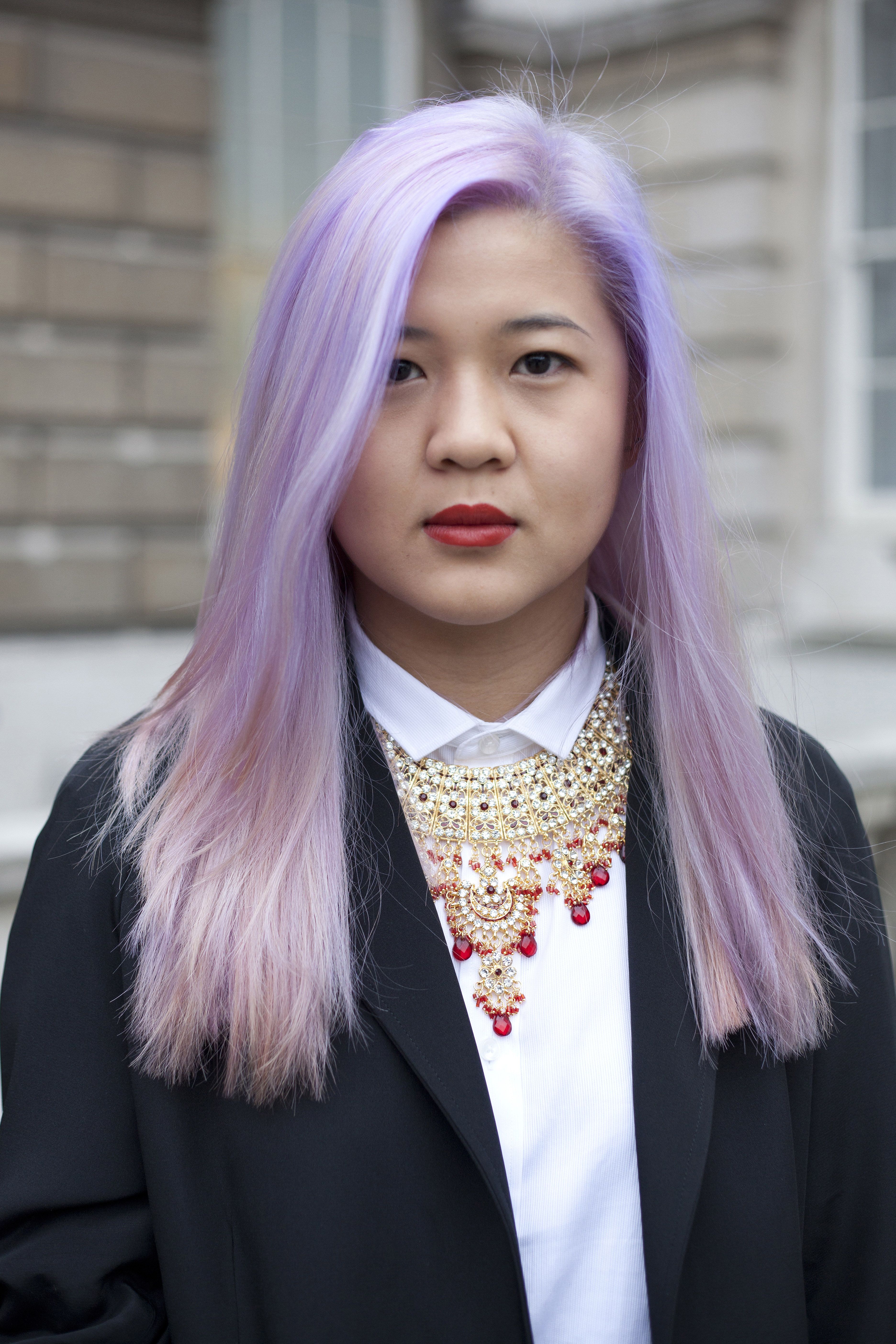 22 Beautiful Purple Hair Color Ideas Purple Hair Dye Inspiration