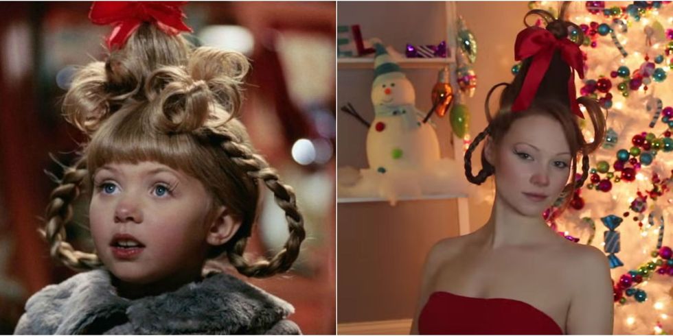 Cindy Lou Who Hair Tutorial — How To Do Cindy Lou Who S Hair And Makeup