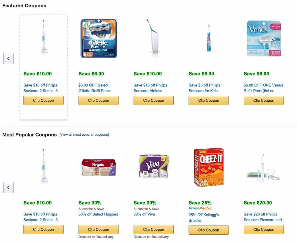 Amazon Coupons