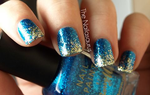 20+ Glitter Nail Art Ideas - Tutorials for Glitter Nail Designs