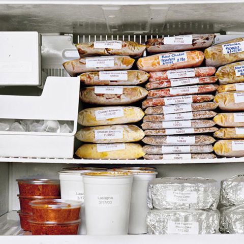 freezer storage organization ideas