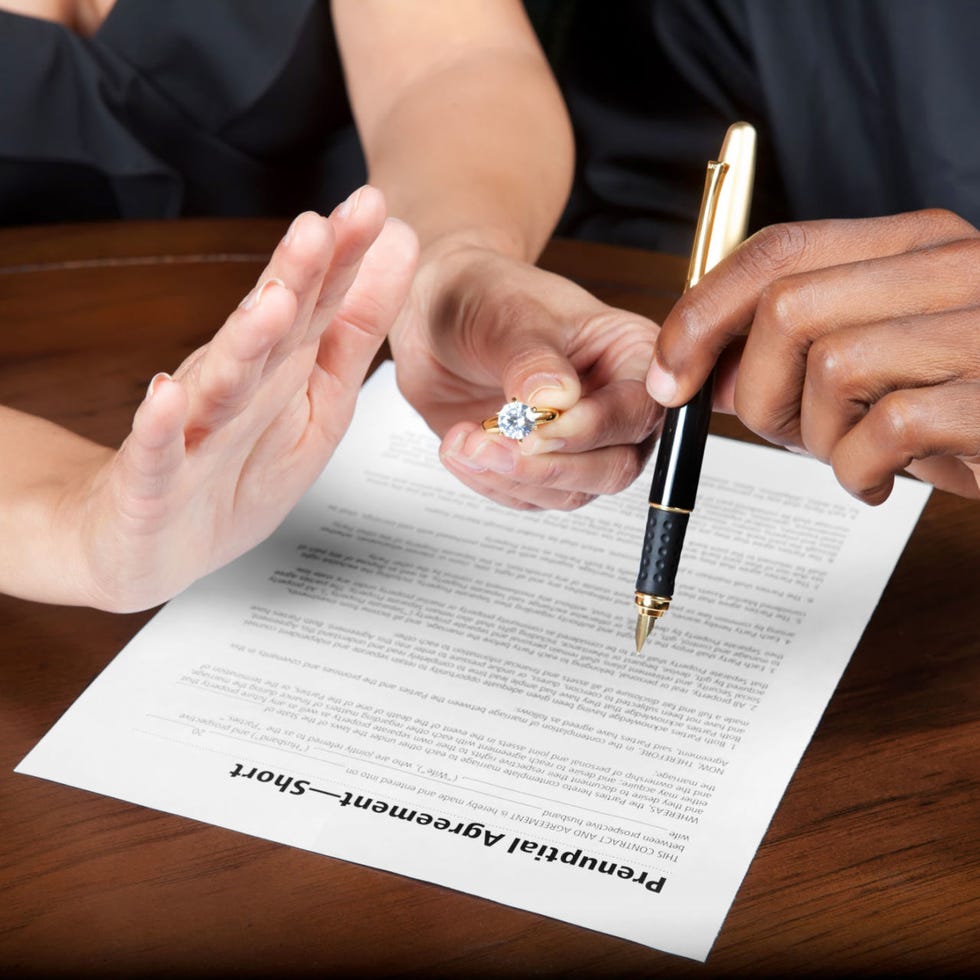 divorce experts advice - prenuptial agreement divorce