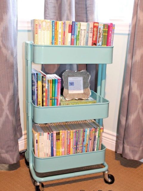 ikea bookshelf childrens room