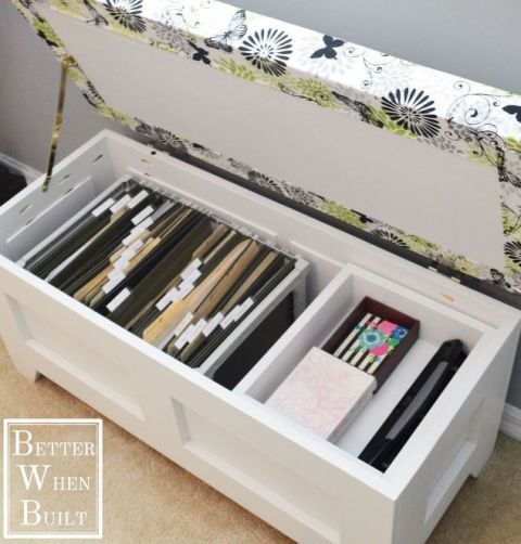 New Uses for Benches Genius Storage Benches