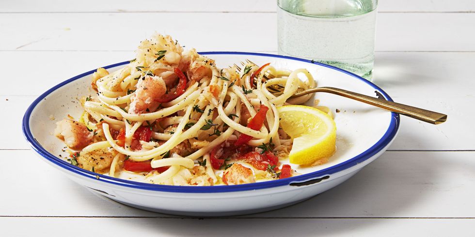 Lemony Crab Linguine Recipe - Good Housekeeping Pasta Recipes