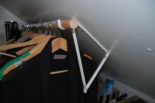 Clothes hanger, Room, Architecture, Stairs, Ceiling, 