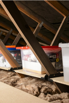 12 Unfinished Attic Storage Ideas - How to Add Storage to an
