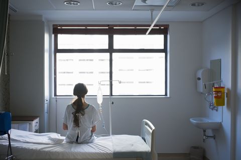 Woman in the Hospital