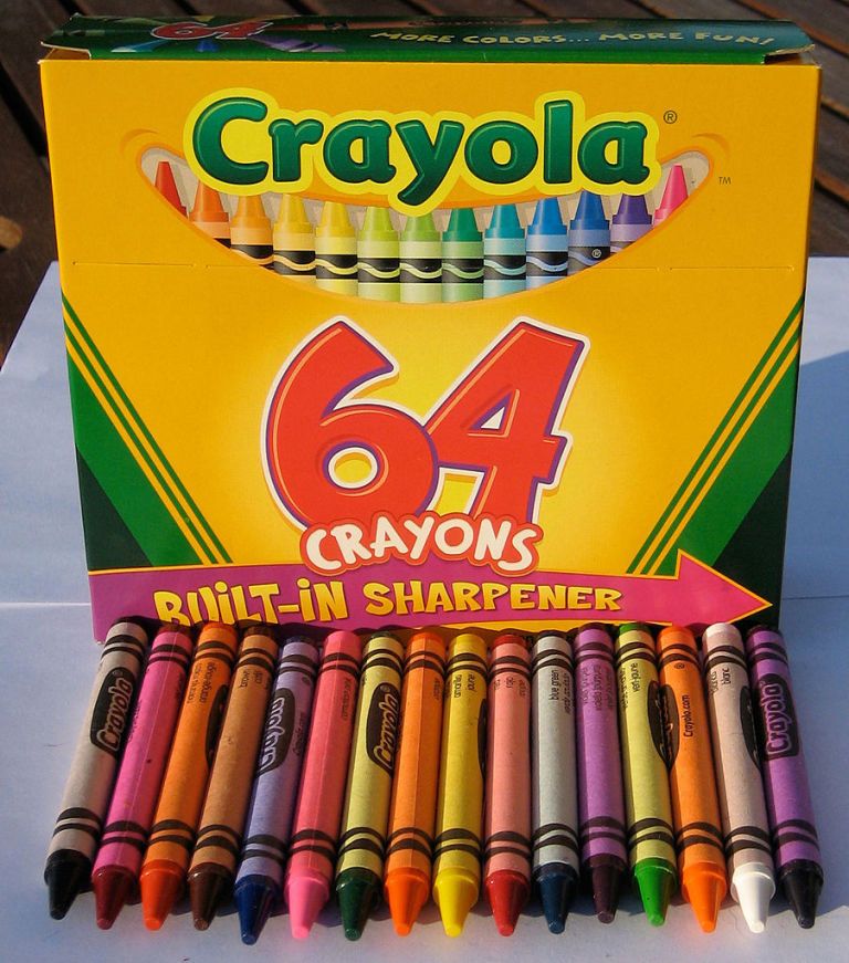 64 pack of crayons