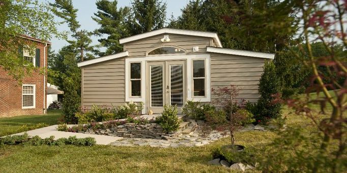These 'Granny Pods' Will Allow Your Grandma To Live In A High-Tech Cottage In Your Backyard
