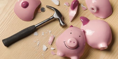 Piggy Bank Broken