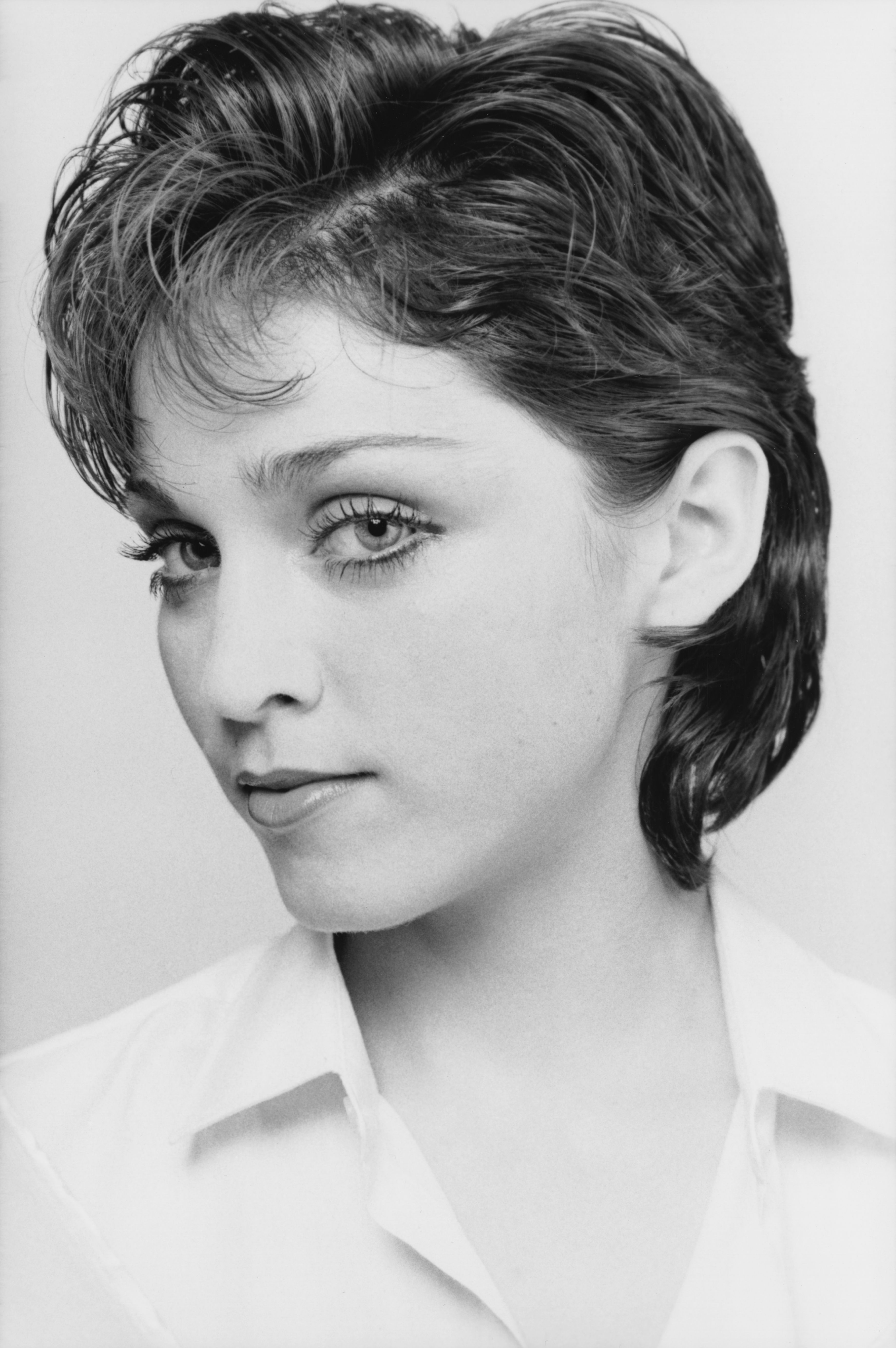 Madonna Young Brown Hair