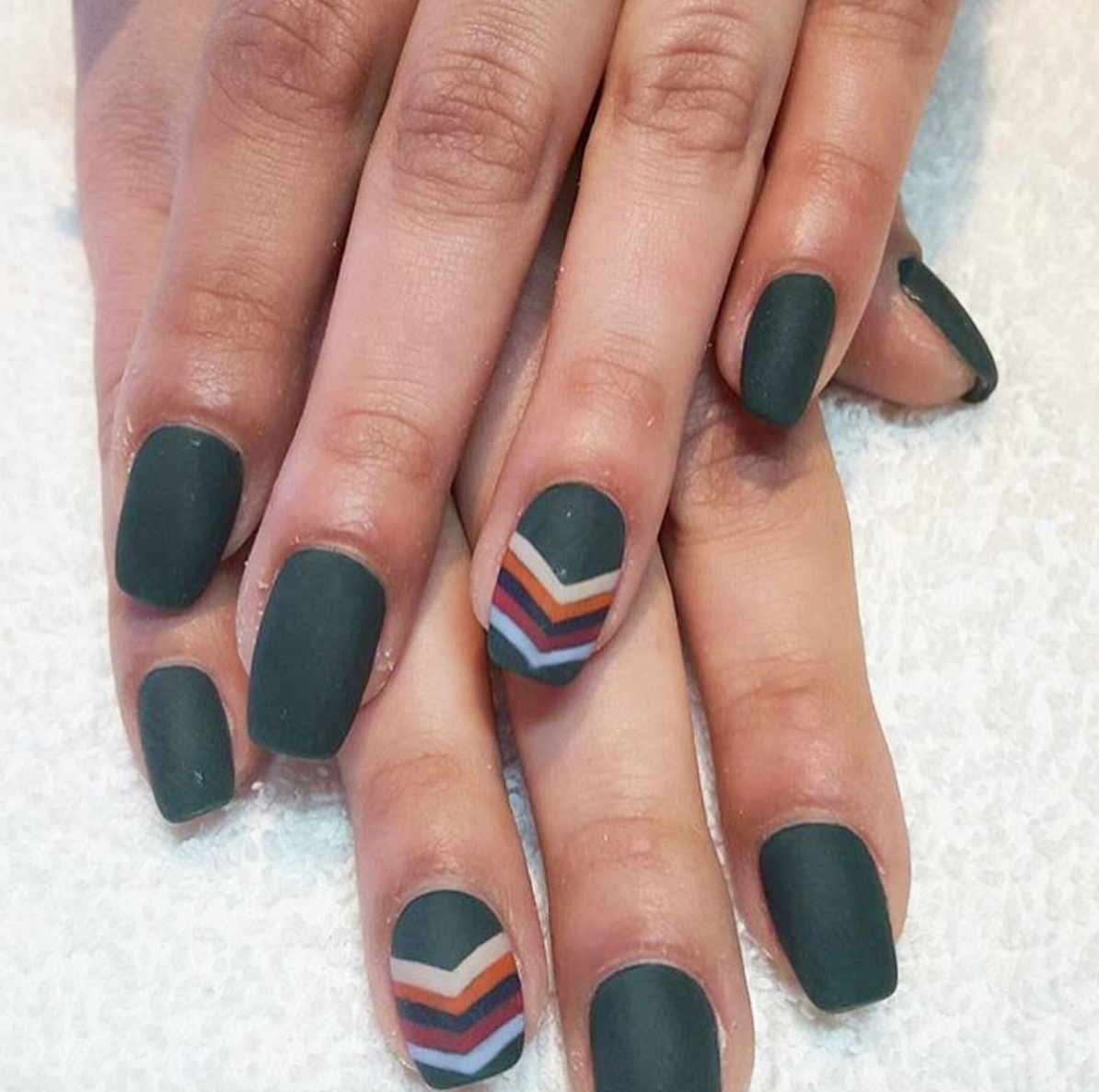 13 Cool Matte Nail Design Ideas Unique Matte Nail Polish Art