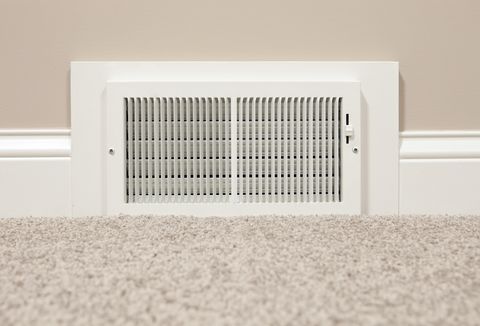 <p>Heating ducts and air conditioning <a href="http://www.goodhousekeeping.com/home/cleaning/tips/a25164/places-you-forget-to-vacuum/" target="_blank">vents</a>, that is. Don't let these air circulators blow dust through your home. Forte advises using the soft brush (the one with the bristles) to keep these spaces clean.</p>