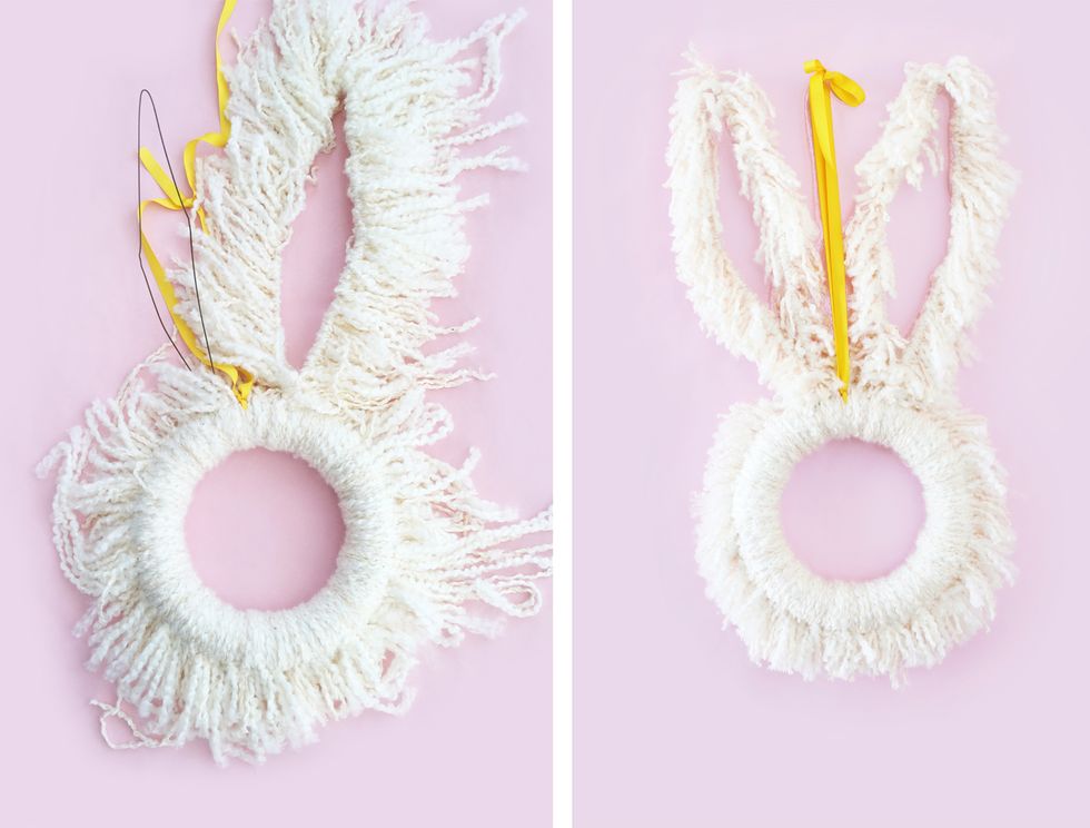 Learn how to make a DIY Easter wreath