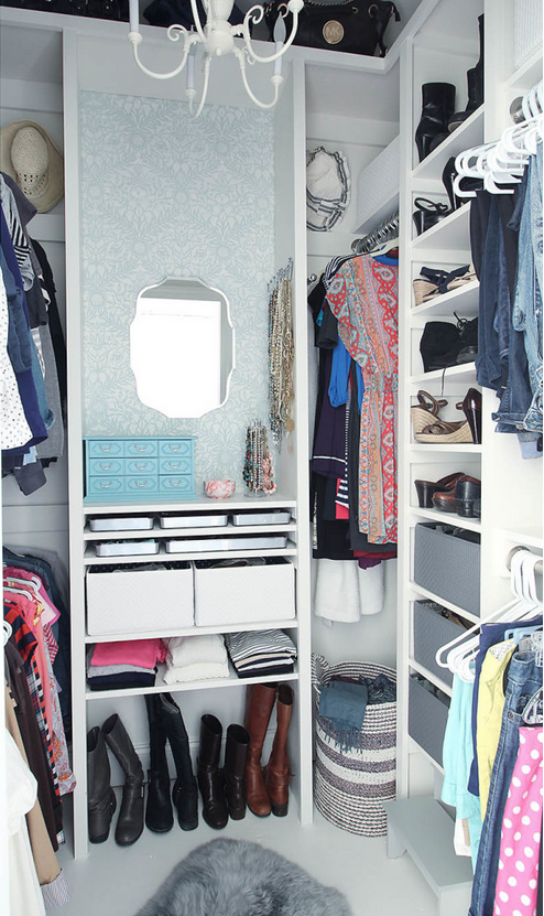 girl closet organization ideas