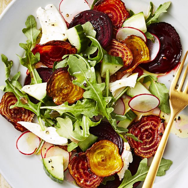 Crispy Beet and Mozzarella Salad Recipe - Good Housekeeping Salad Recipes