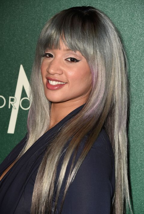 13 Silver Hair Color Ideas Celebrity Silver Hair Dye Shades