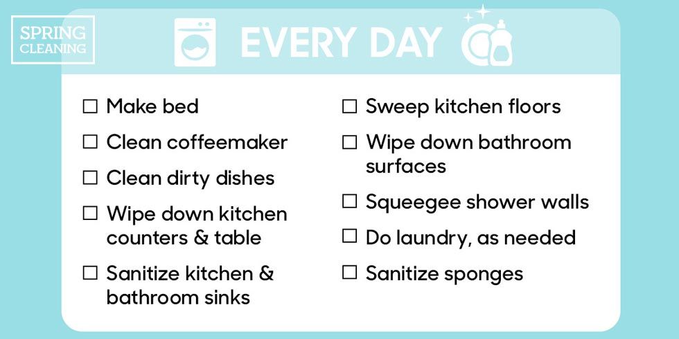 house cleaning schedule the cleaning checklist you need yearly chores