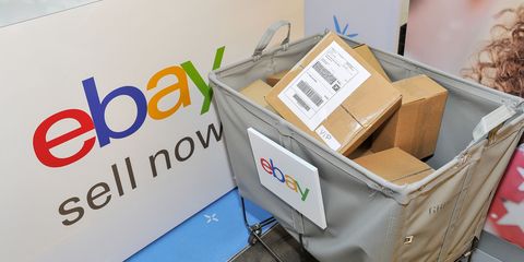 eBay helps sell gifts that were not quite right when eBay introduces Boxing Weekend on Dec. 26 and 27 at eight Westfield malls across the country, eBay selling stations and drop boxes are making it even easier for consumers to sell holiday items to get what they really want, through eBay Valet or by listing the items on eBay.com directly at Westfield San Francisco Centre on December 26, 2015 in San Francisco, California.