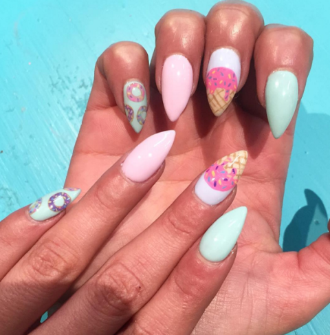 30 Summer Nail Designs For 2017 - Best Nail Polish Art Ideas For Summer image - 30 Summer Nail Designs For 2017 - Best Nail Polish Art Ideas For Summer