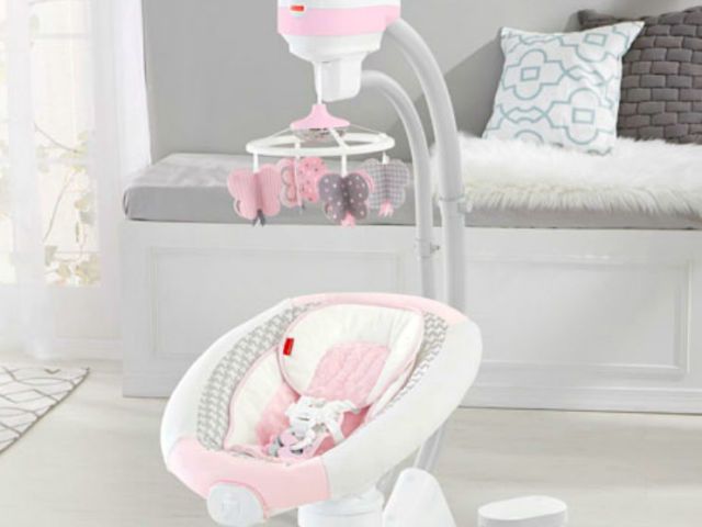 Fisher price rose 2024 chandelier swing recall