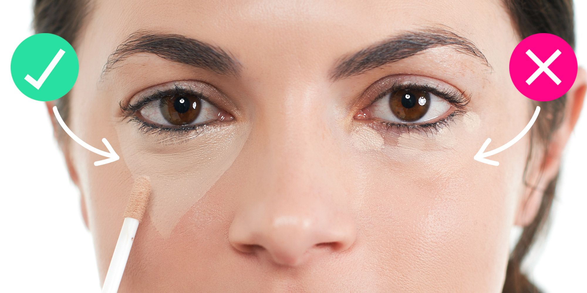 Triangle Concealer Trick Concealer Trick That Brightens Your Face
