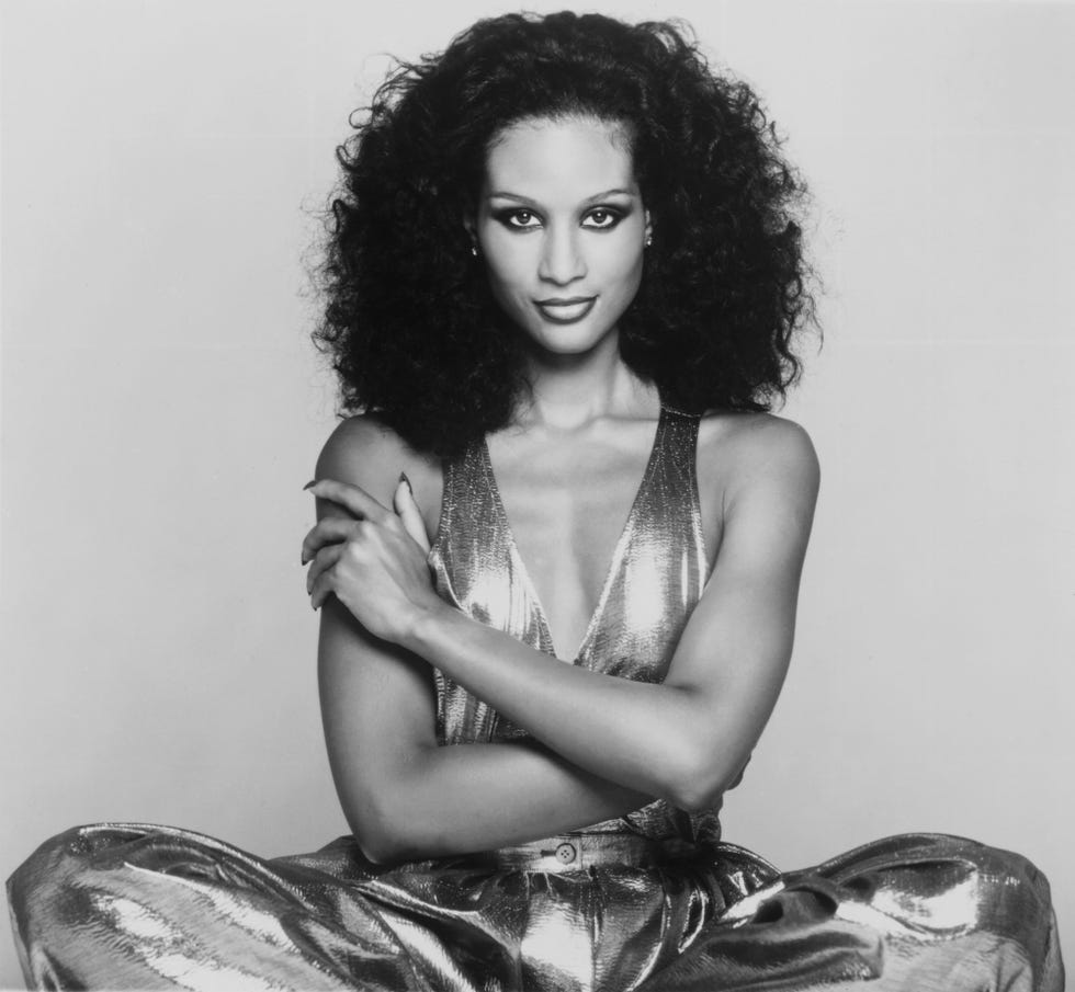 while some women preferred defined waves, many women desired a curlier, more voluminous style like that of supermodel beverly johnson