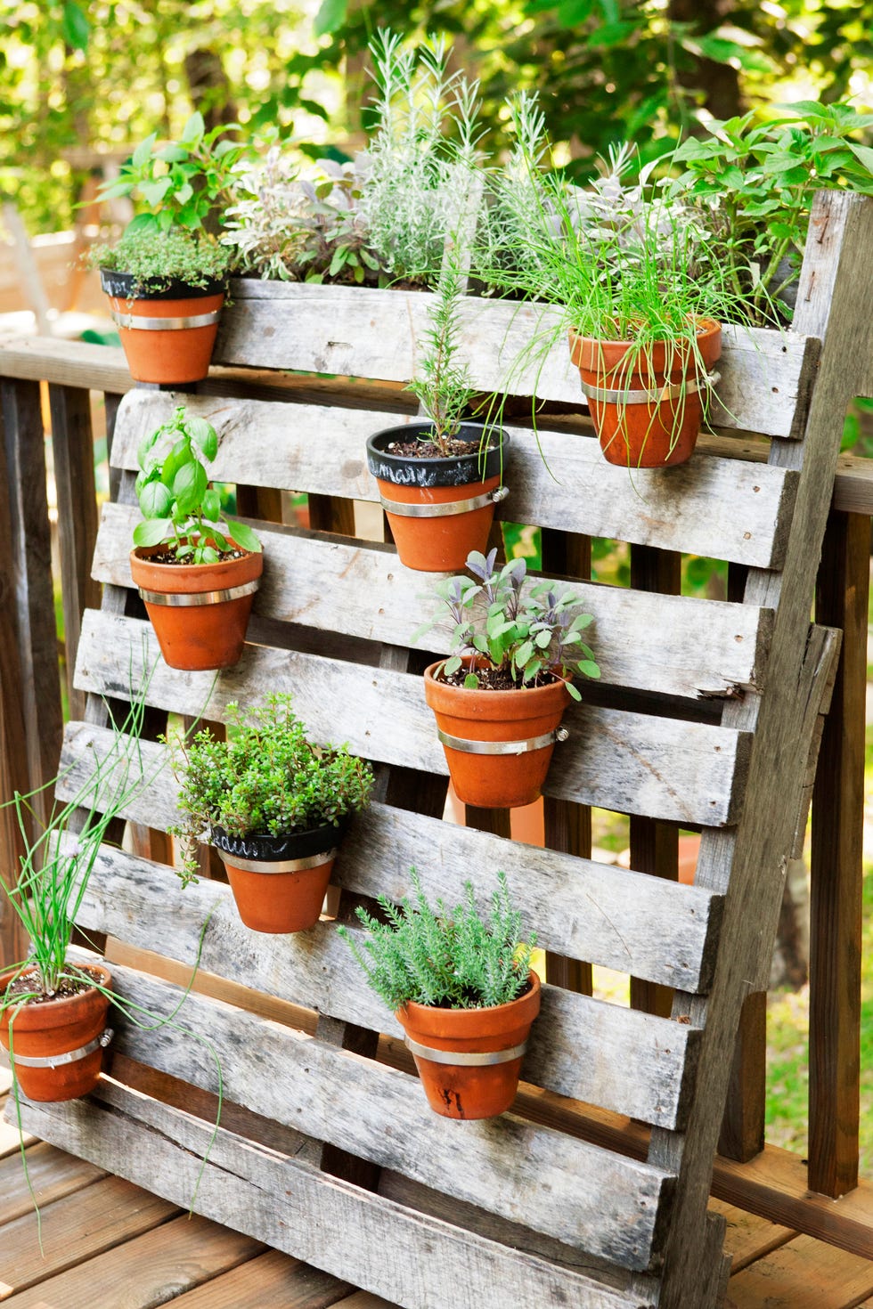 9. Pallet Garden