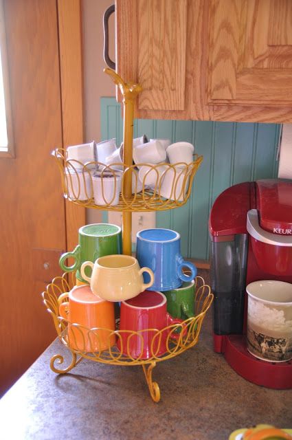 coffee mug organization