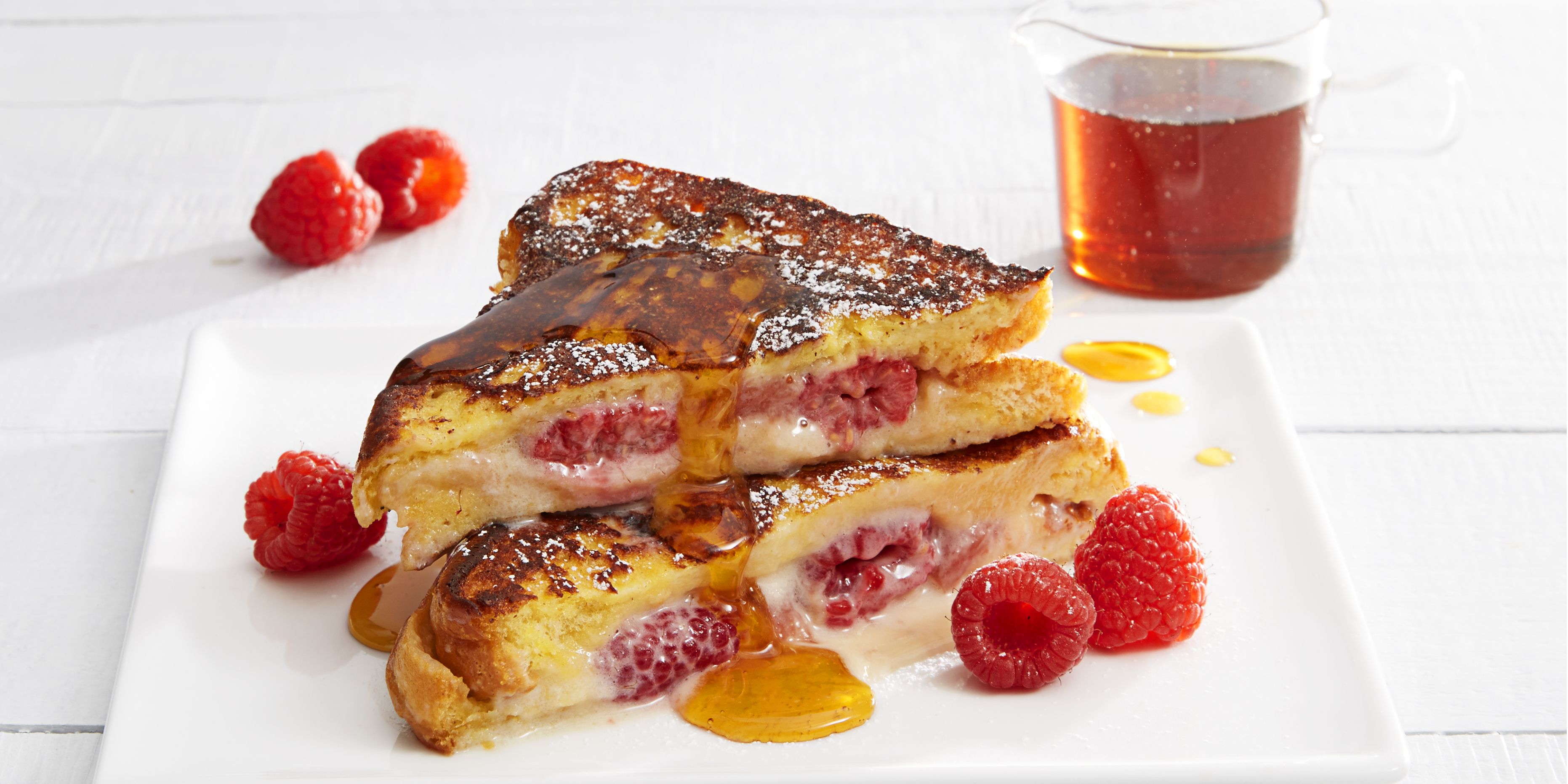 Raspberry Cheesecake French Toast Recipe Goodhousekeeping Com