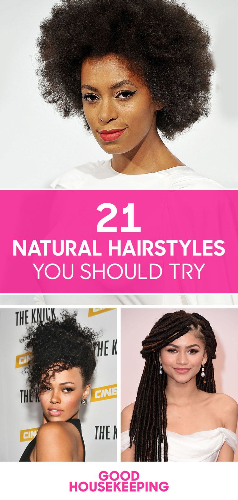 25+ Easy Natural Hairstyles for Black Women - Ideas for Short, Medium ...