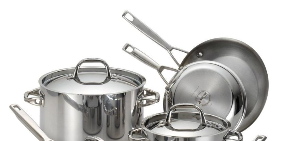 Anolon Tri-Ply Clad Cookware Set Review & Giveaway • Steamy Kitchen Recipes  Giveaways